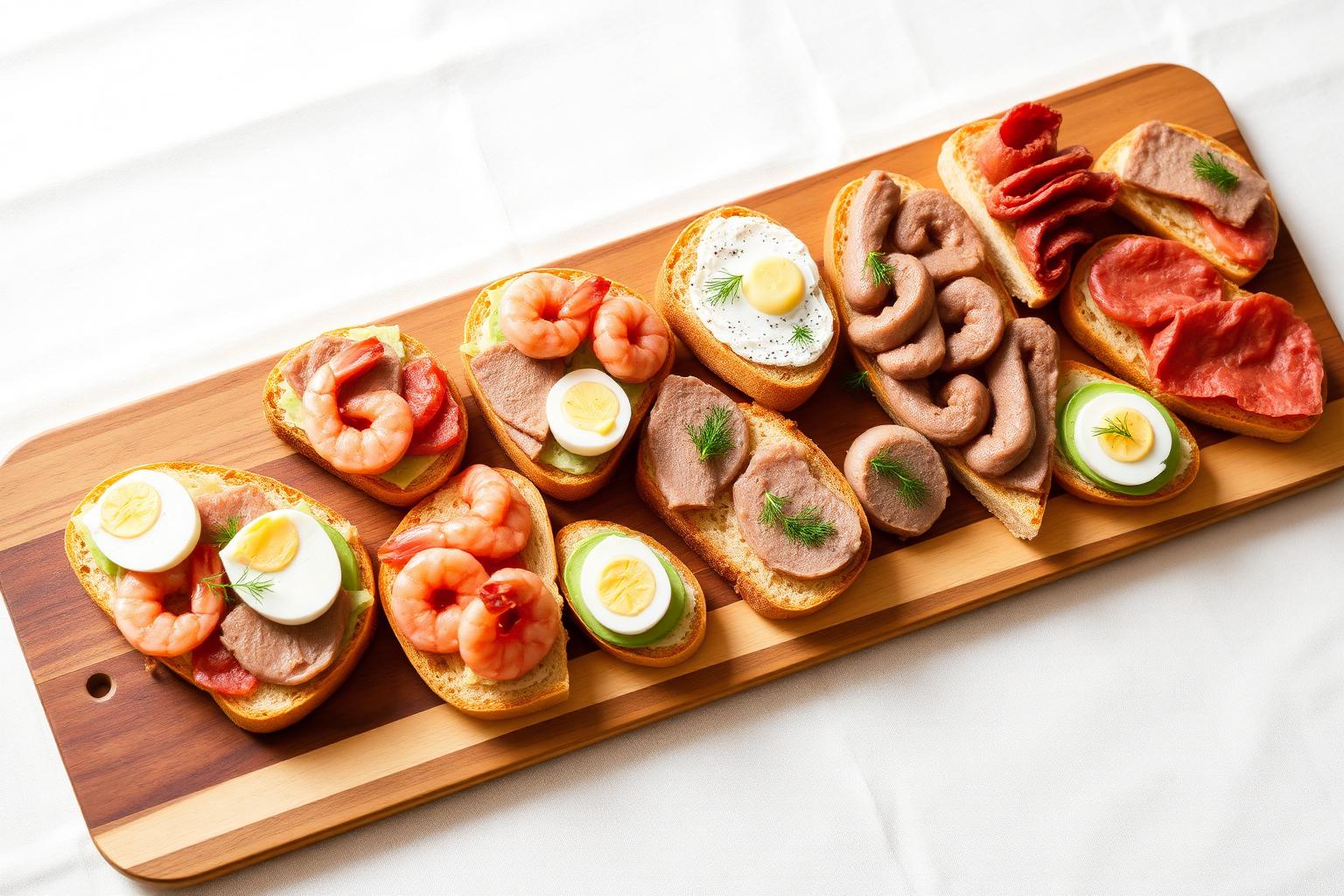 Smørrebrødsfad til selskaber